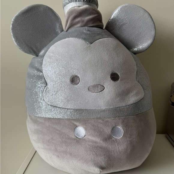 Disney 100 Steamboat Willie Mickey Mouse Squishmallow Plush - Picture 1 of 2